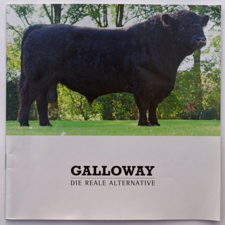 Galloway Vermarktungsbroschüre