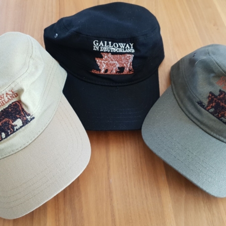 Caps mit Aufdruck Galloway in Deutschland