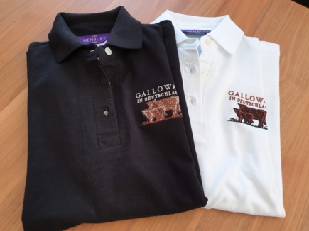 Damen Polo Shirt mit Aufdruck Galloway in Deutschland